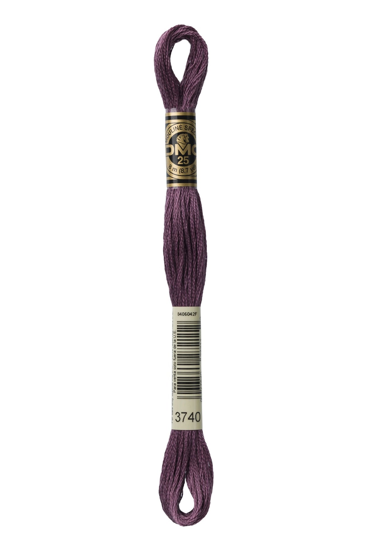 DMC Mouliné Stranded Cotton 3740 Antique Violet Dark