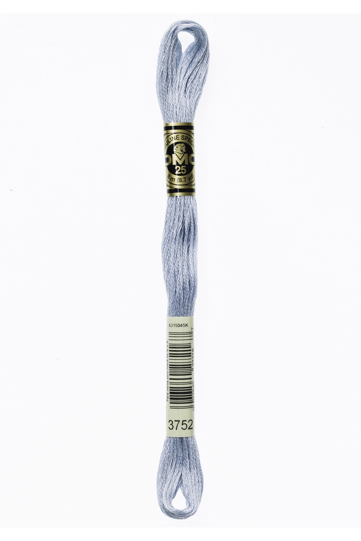DMC Mouliné Stranded Cotton 3752 Antique Blue Very Light