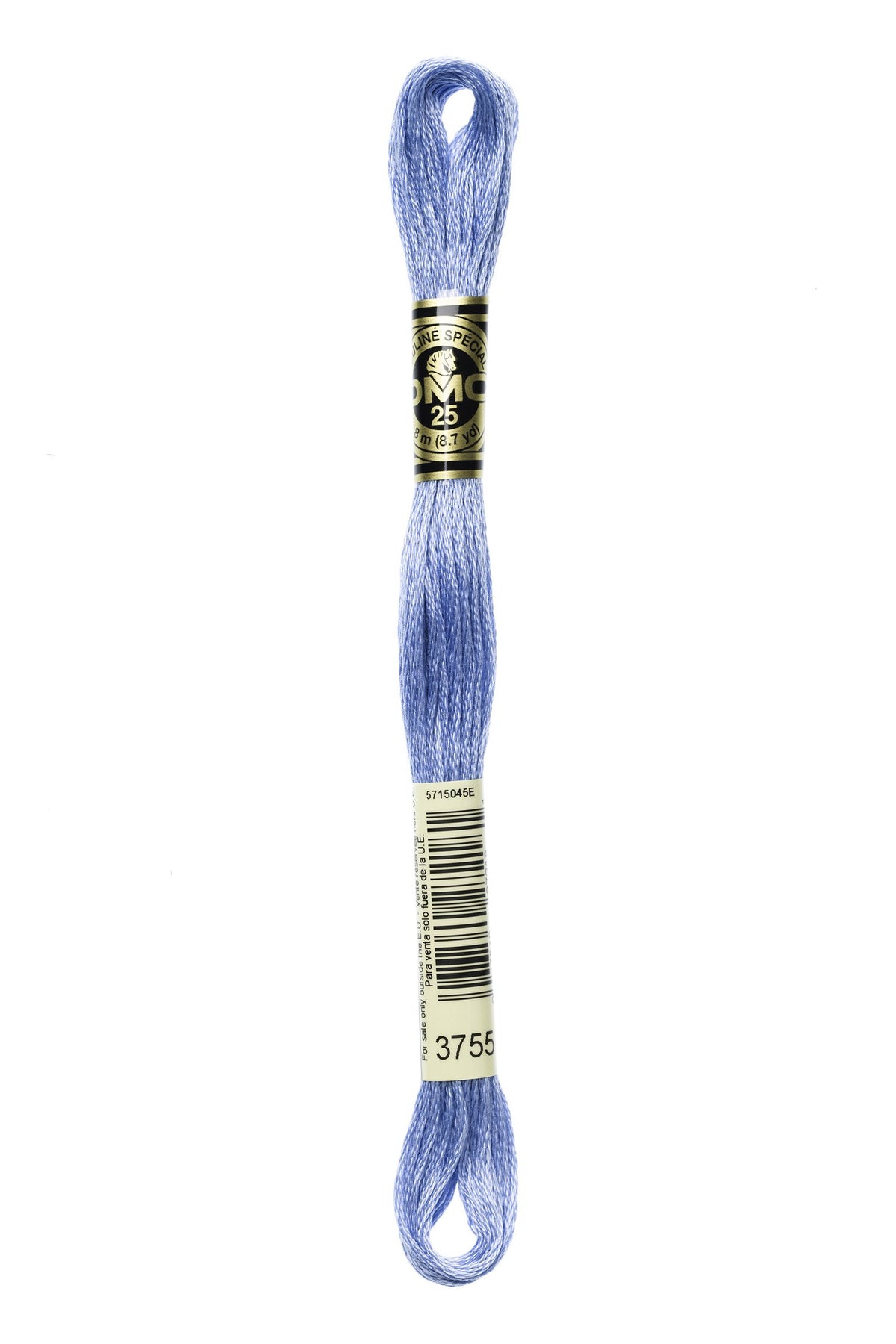 DMC Mouliné Stranded Cotton 3755 Baby Blue
