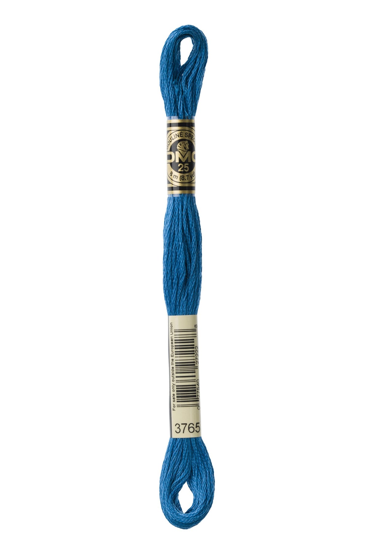 DMC Mouliné Stranded Cotton 3765 Peacock Blue Very Dark