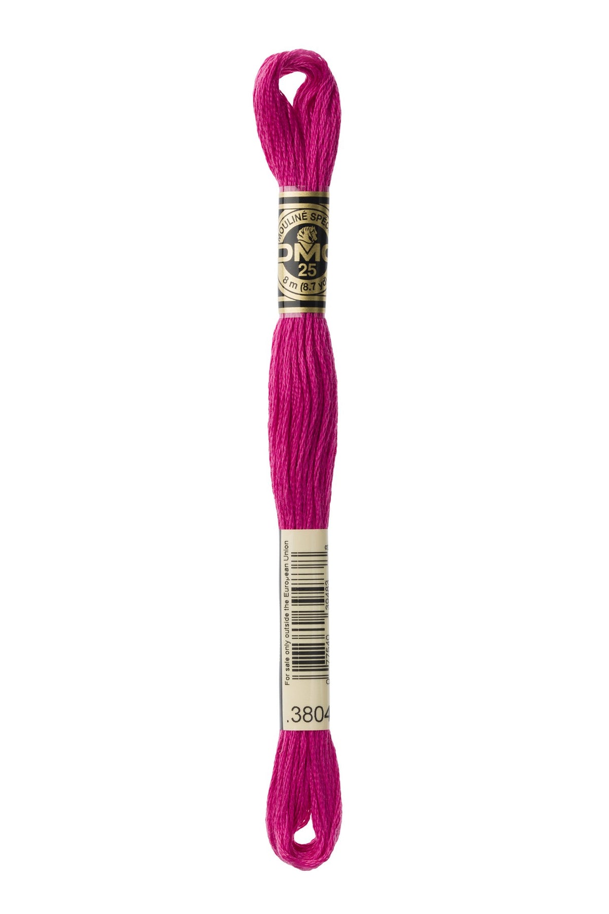 DMC Mouliné Stranded Cotton 3804 Cyclamen Pink Dark