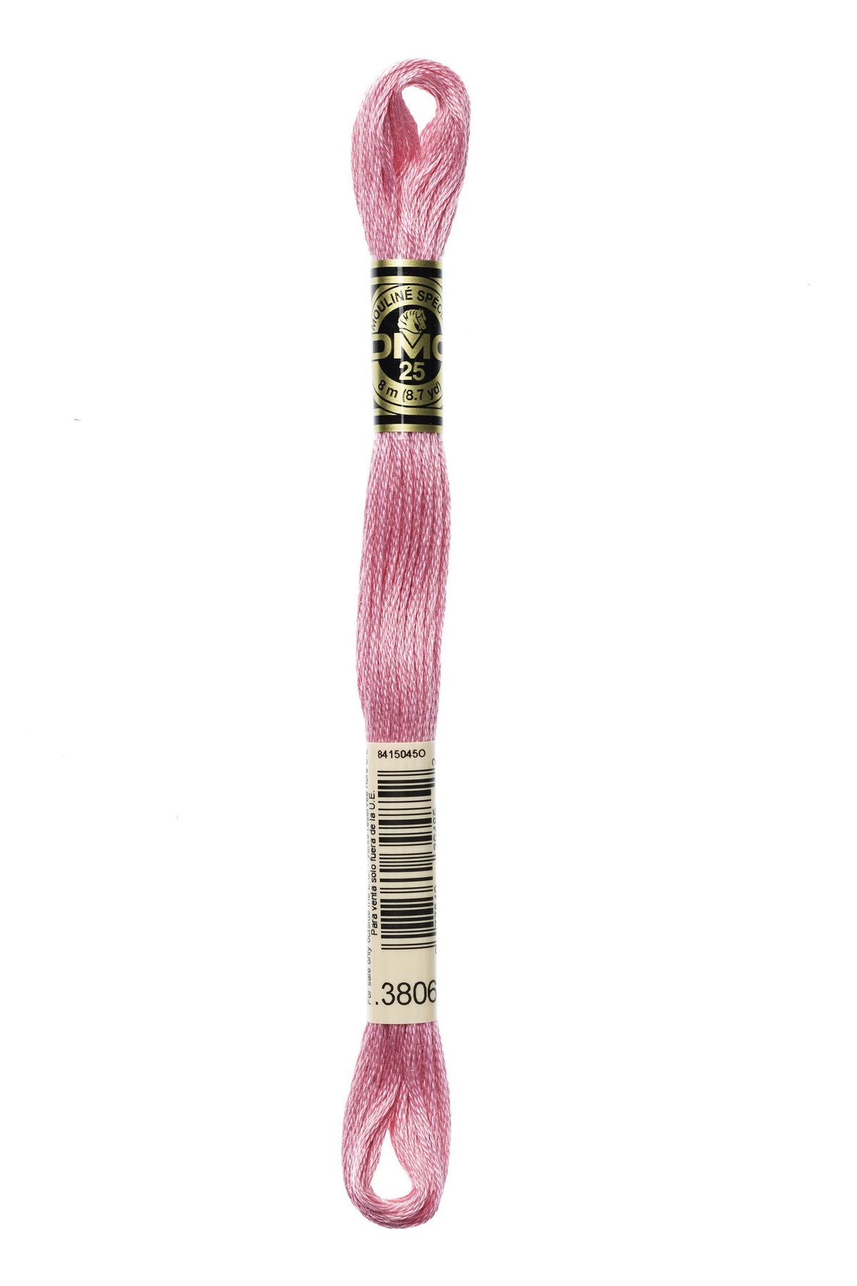 DMC Mouliné Stranded Cotton 3806 Cyclamen Pink Light