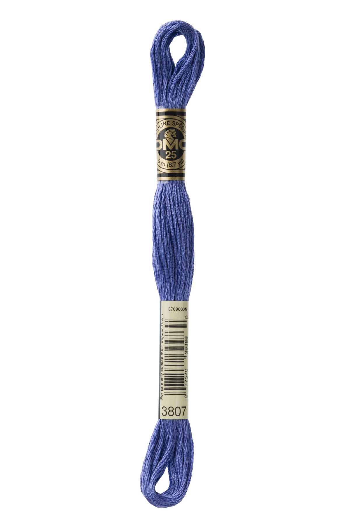 DMC Mouliné Stranded Cotton 3807 Cornflower Blue