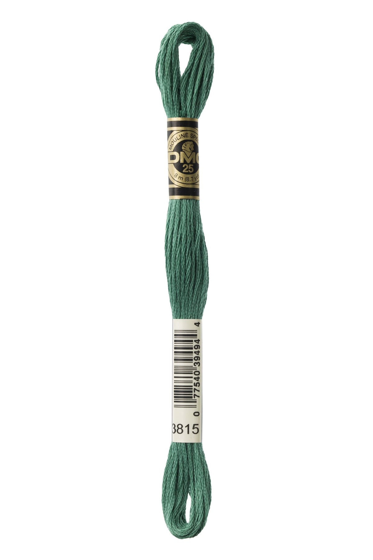 DMC Mouliné Stranded Cotton 3815 Celadon Green Dark