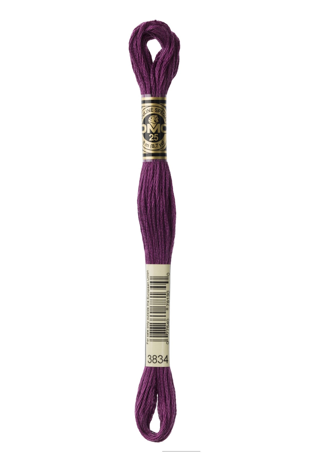 DMC Mouliné Stranded Cotton 3834 Grape Dark