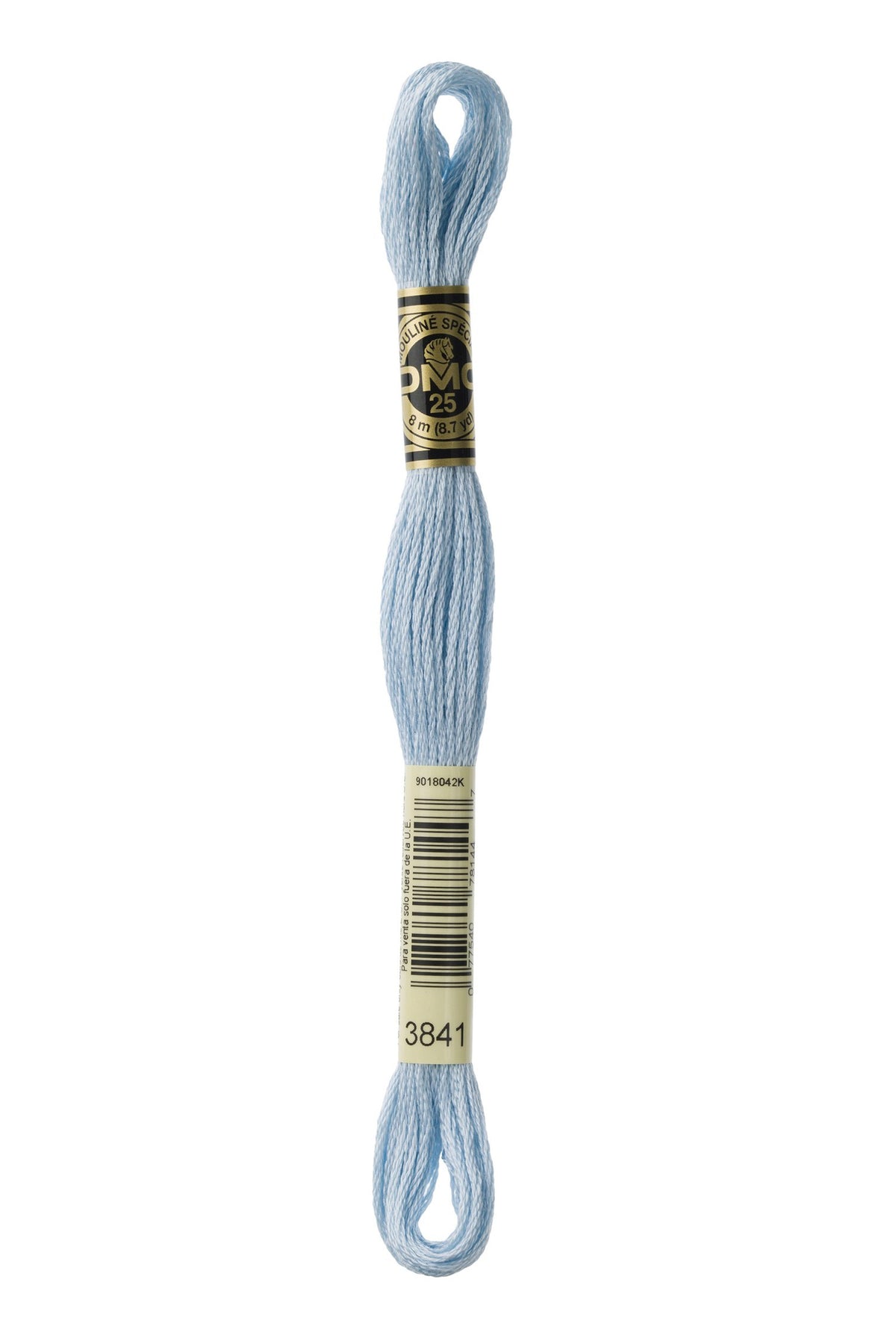 DMC Mouliné Stranded Cotton 3841 Baby Blue Pale