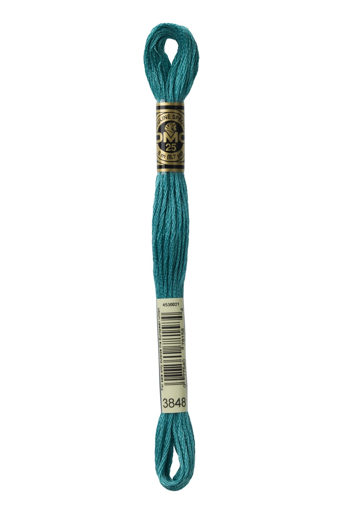DMC Mouliné Stranded Cotton 3848 Teal Green Medium