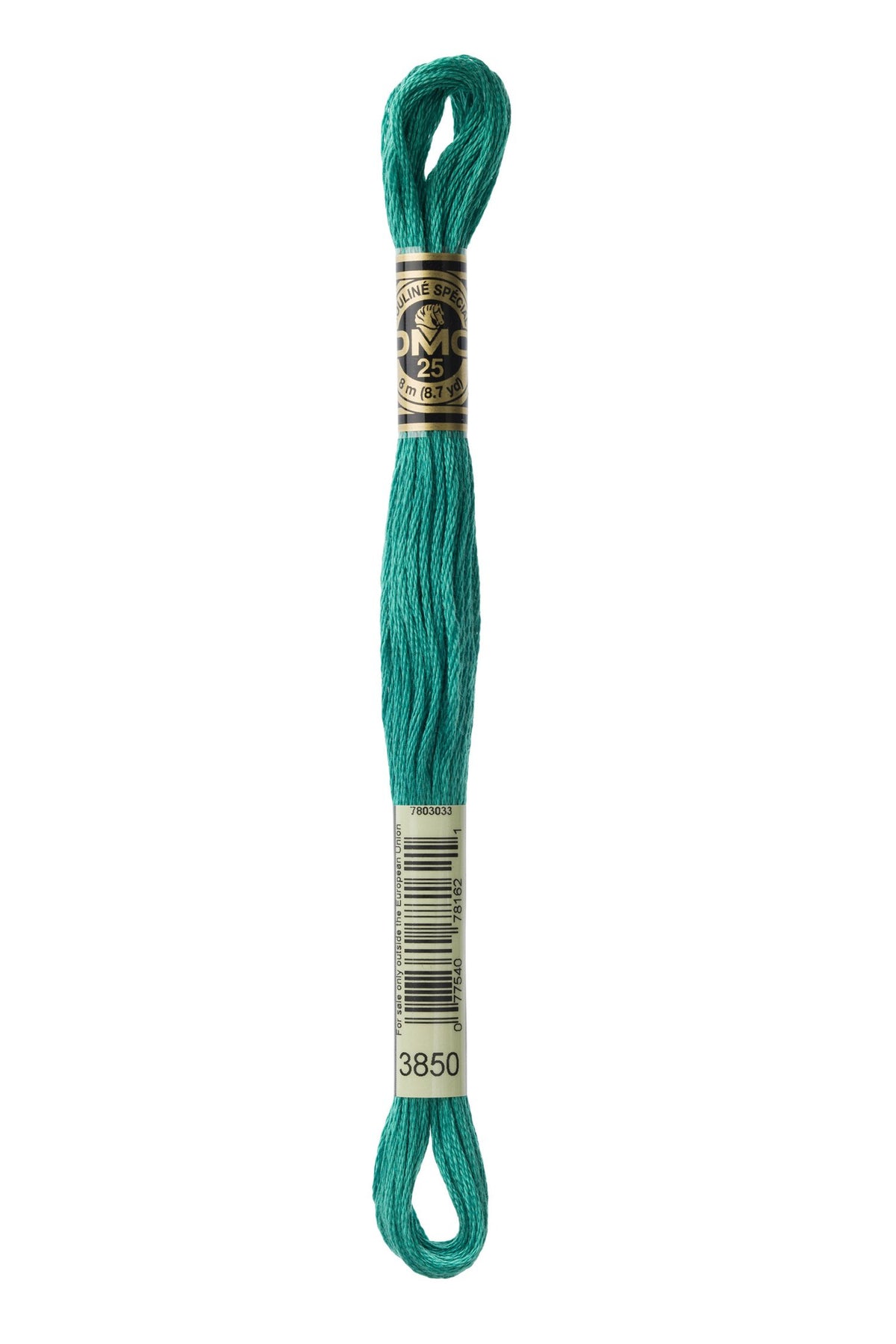 DMC Mouliné Stranded Cotton 3850 Green Bright Dark