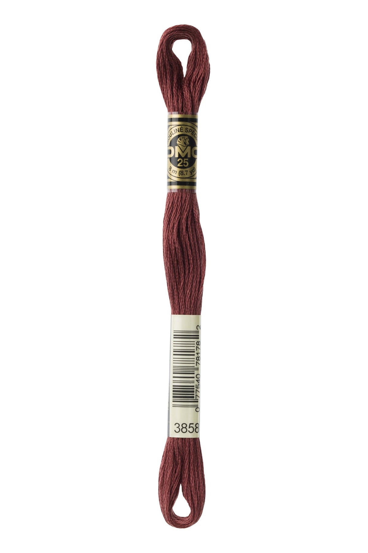 DMC Mouliné Stranded Cotton 3858 Rosewood Medium