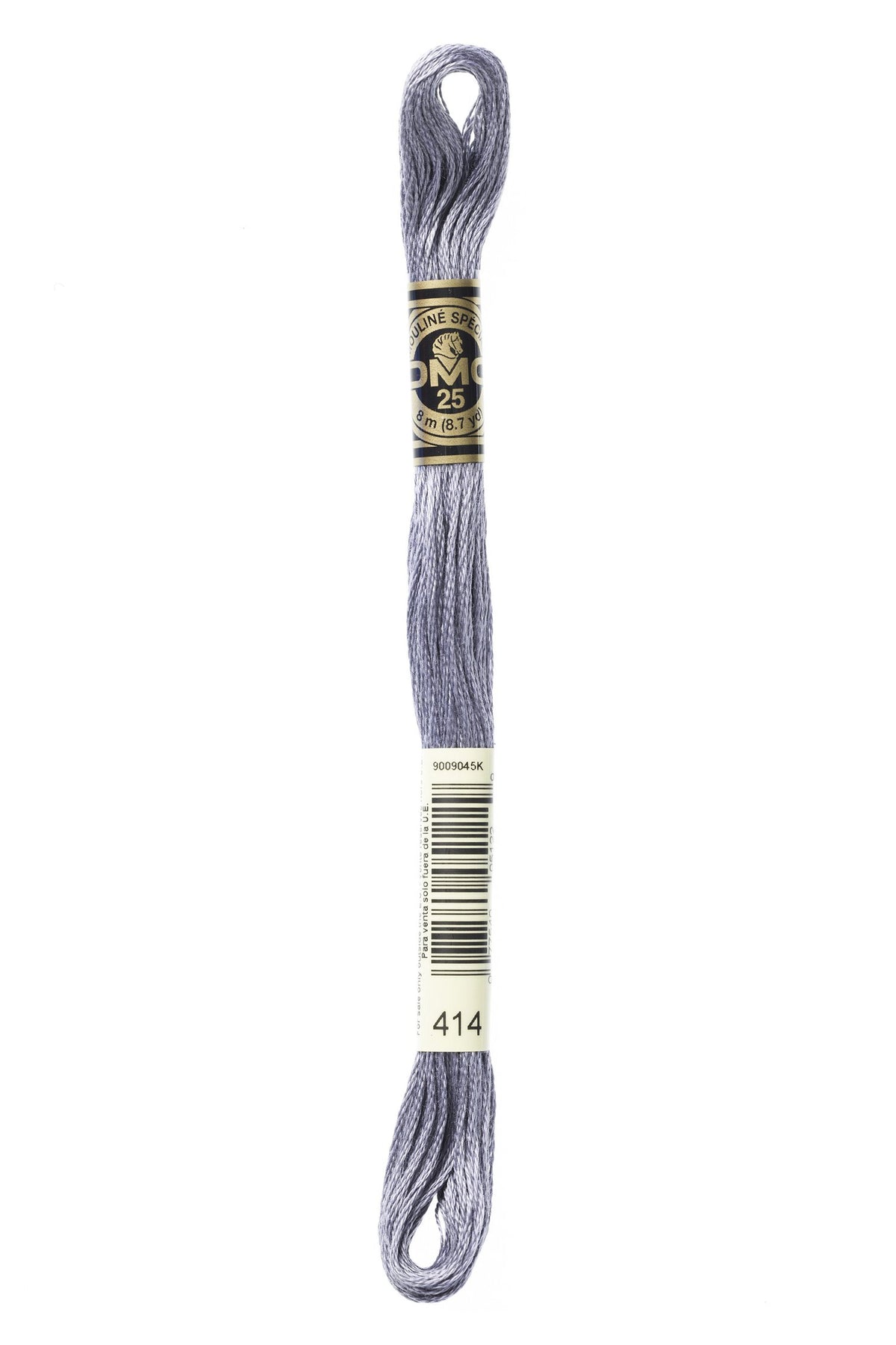 DMC Mouliné Stranded Cotton 414 Steel Gray Dark