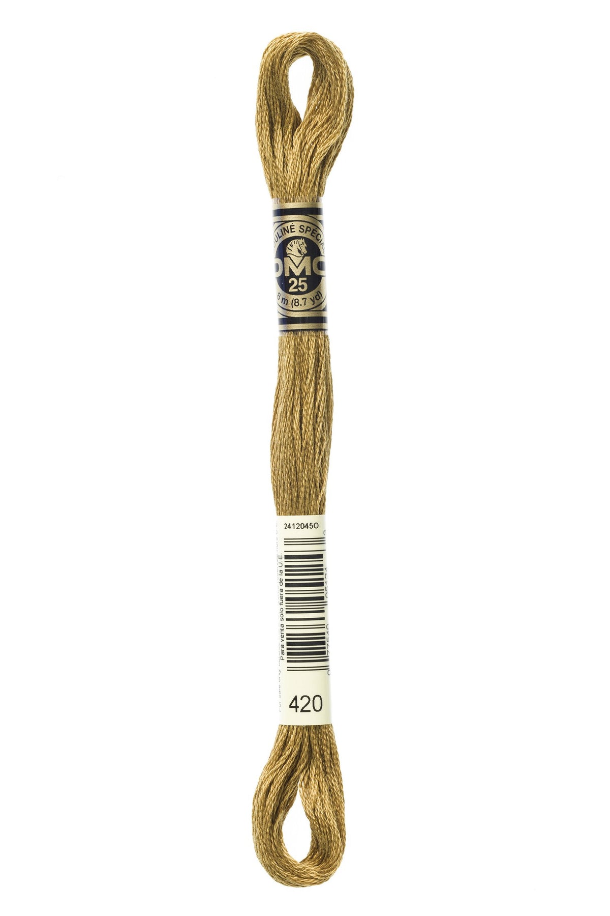 DMC Mouliné Stranded Cotton 420 Hazelnut Brown Dark