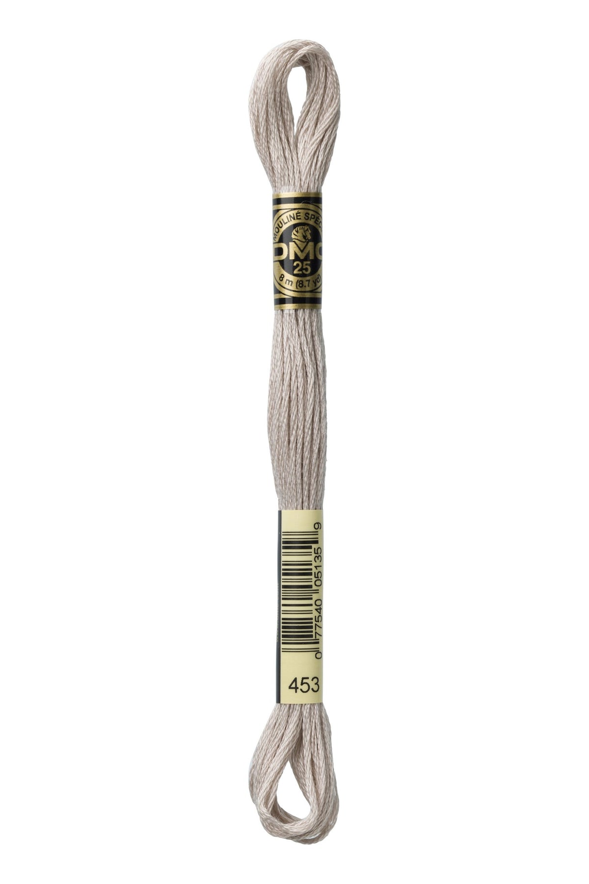 DMC Mouliné Stranded Cotton 453 Shell Gray Light