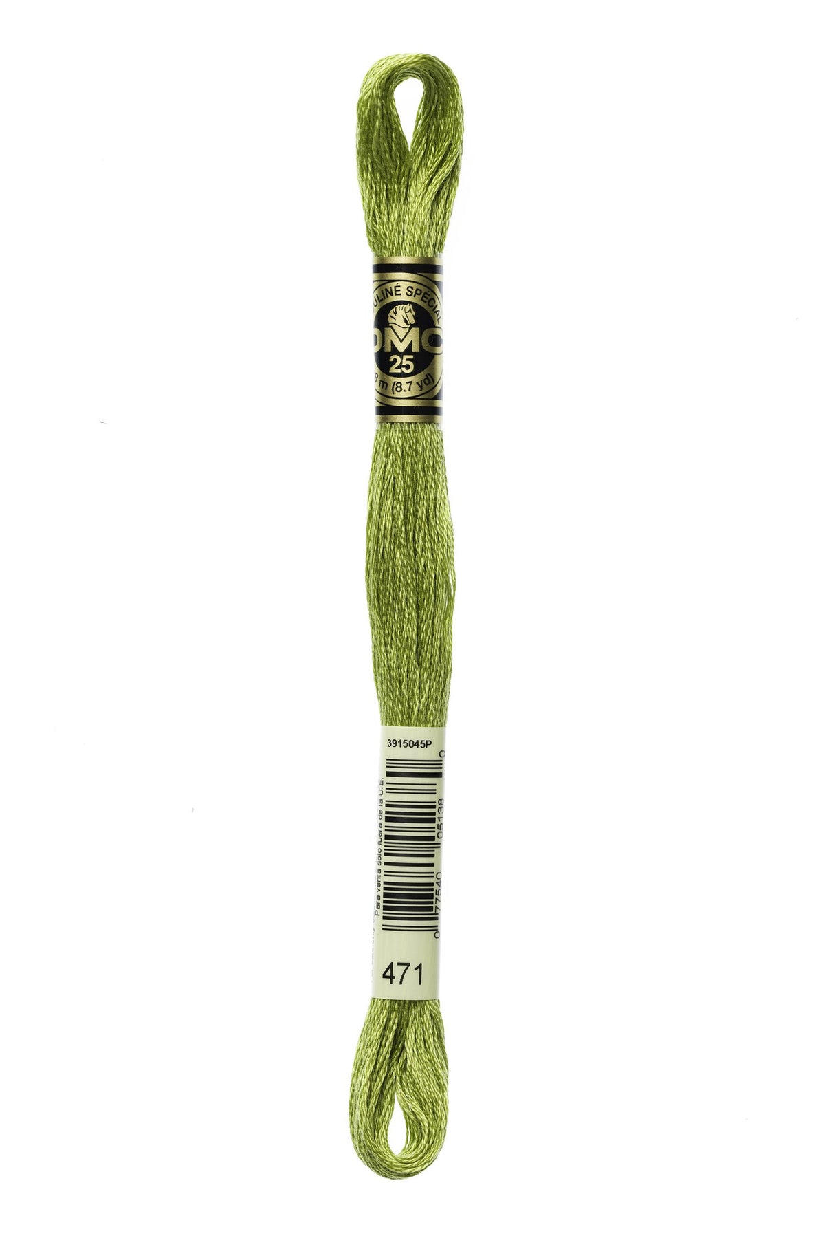 DMC Mouliné Stranded Cotton 471 Avocado Green Very Light
