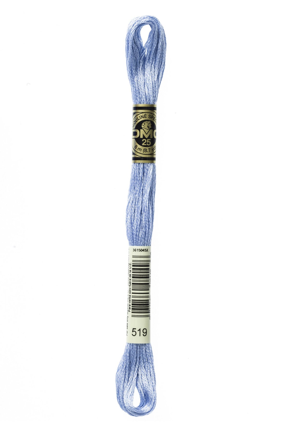 DMC Mouliné Stranded Cotton 519 Sky Blue