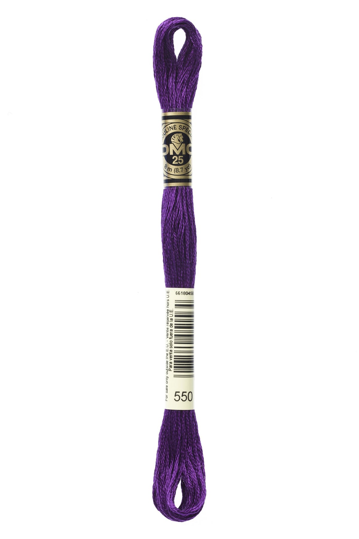 DMC Mouliné Stranded Cotton 550 Violet Very Dark