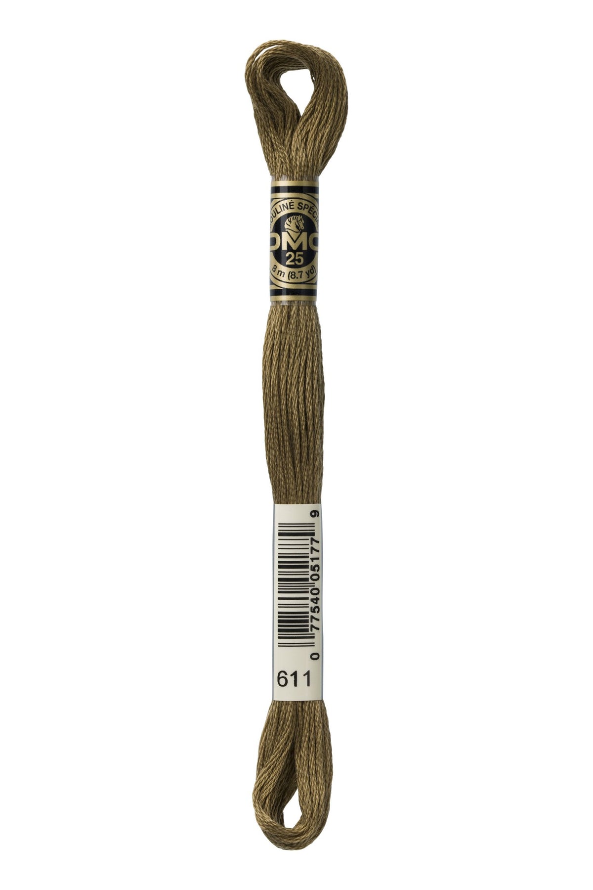 DMC Mouliné Stranded Cotton 611 Drab Brown