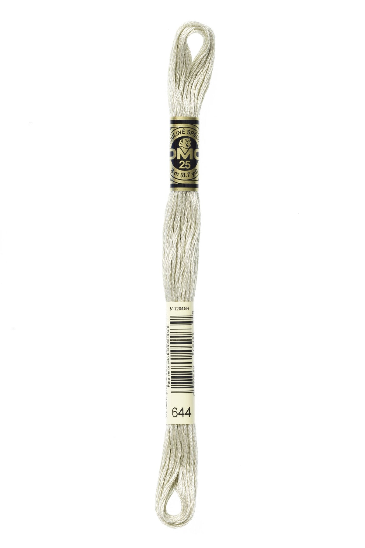 DMC Mouliné Stranded Cotton 644 Beige Gray Medium