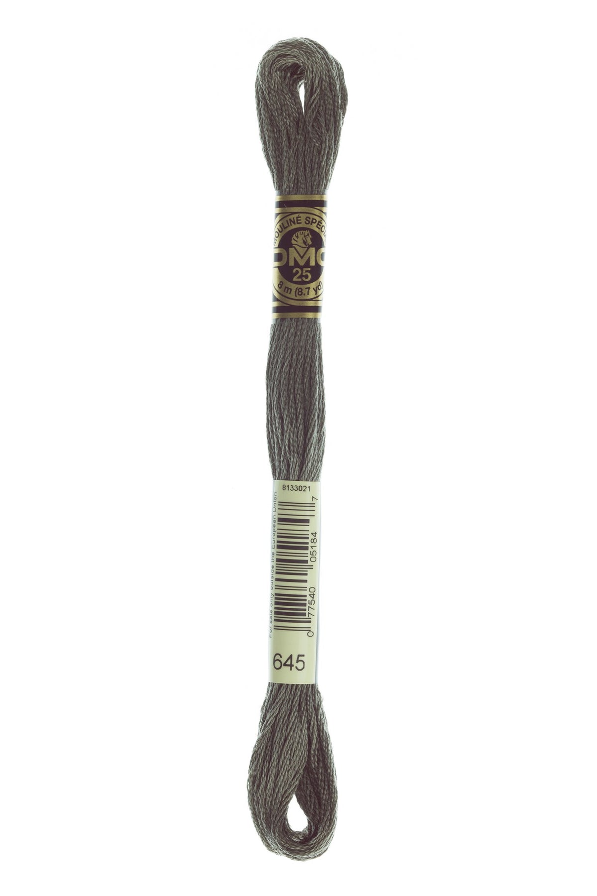 DMC Mouliné Stranded Cotton 645 Beaver Gray Very Dark