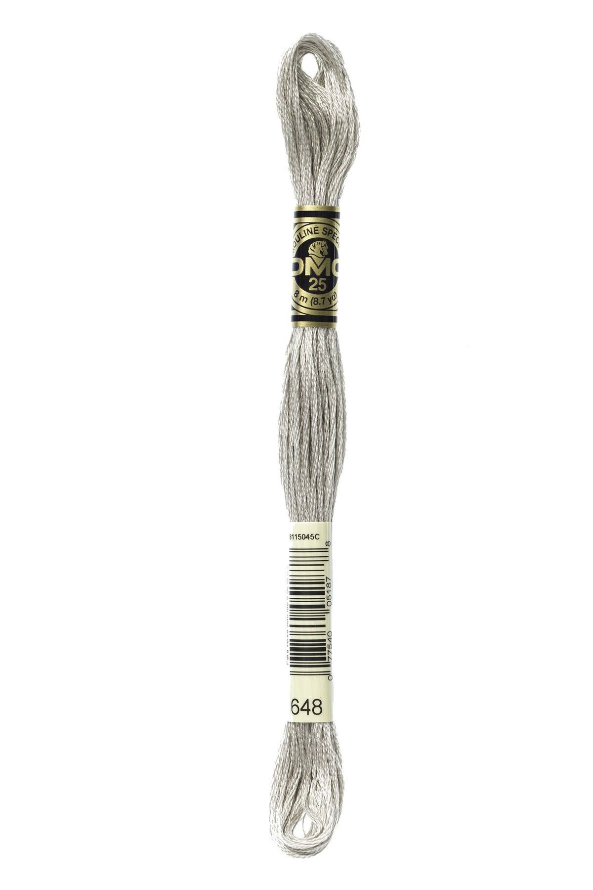 DMC Mouliné Stranded Cotton 648 Beaver Gray Light