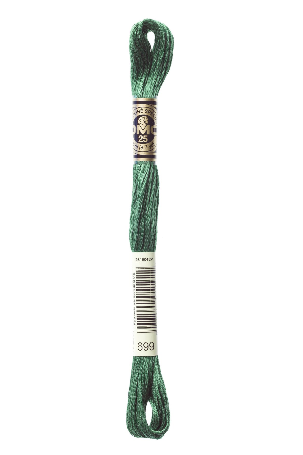 DMC Mouliné Stranded Cotton 699 Green