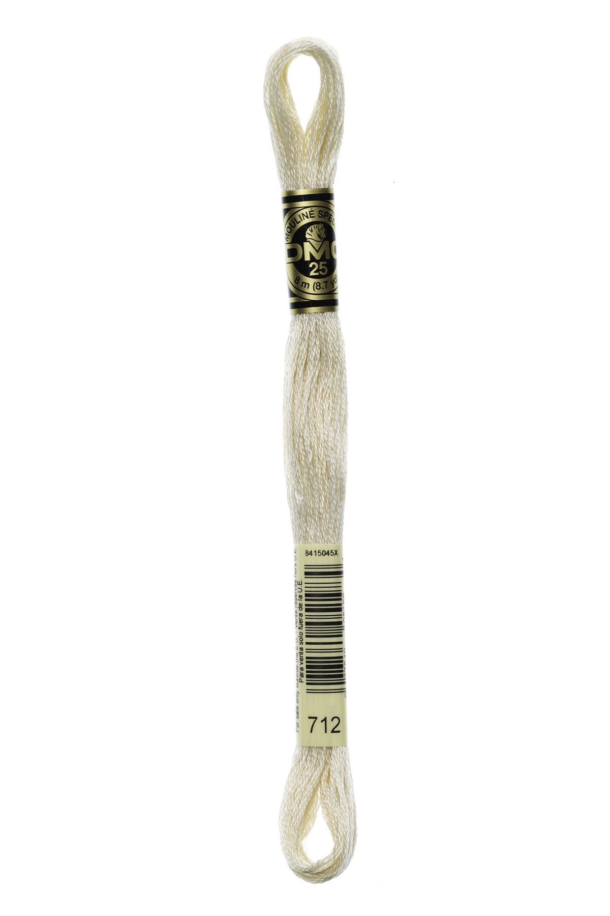 DMC Mouliné Stranded Cotton 712 Cream