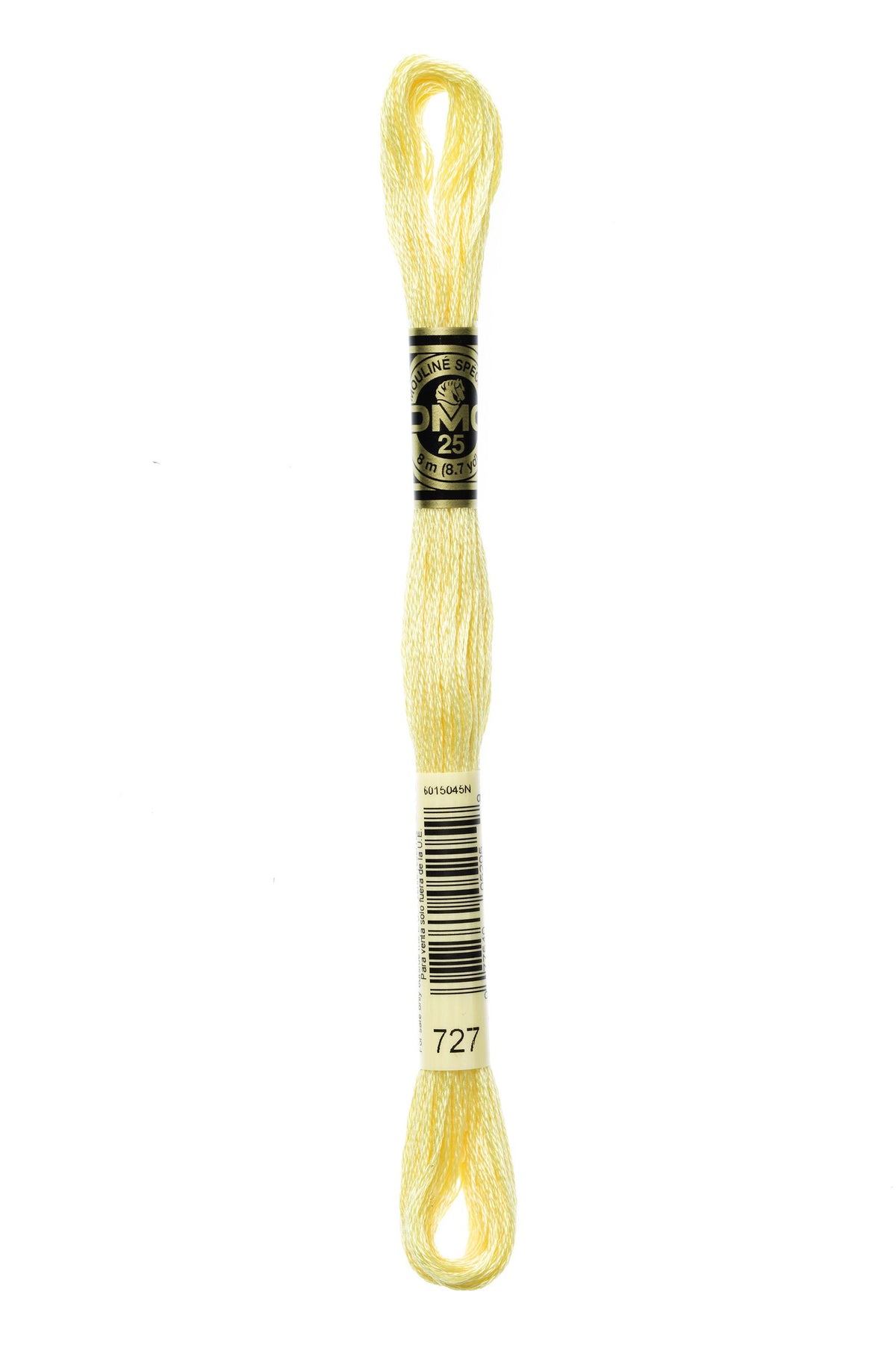 DMC Mouliné Stranded Cotton 727 Topaz Very Light