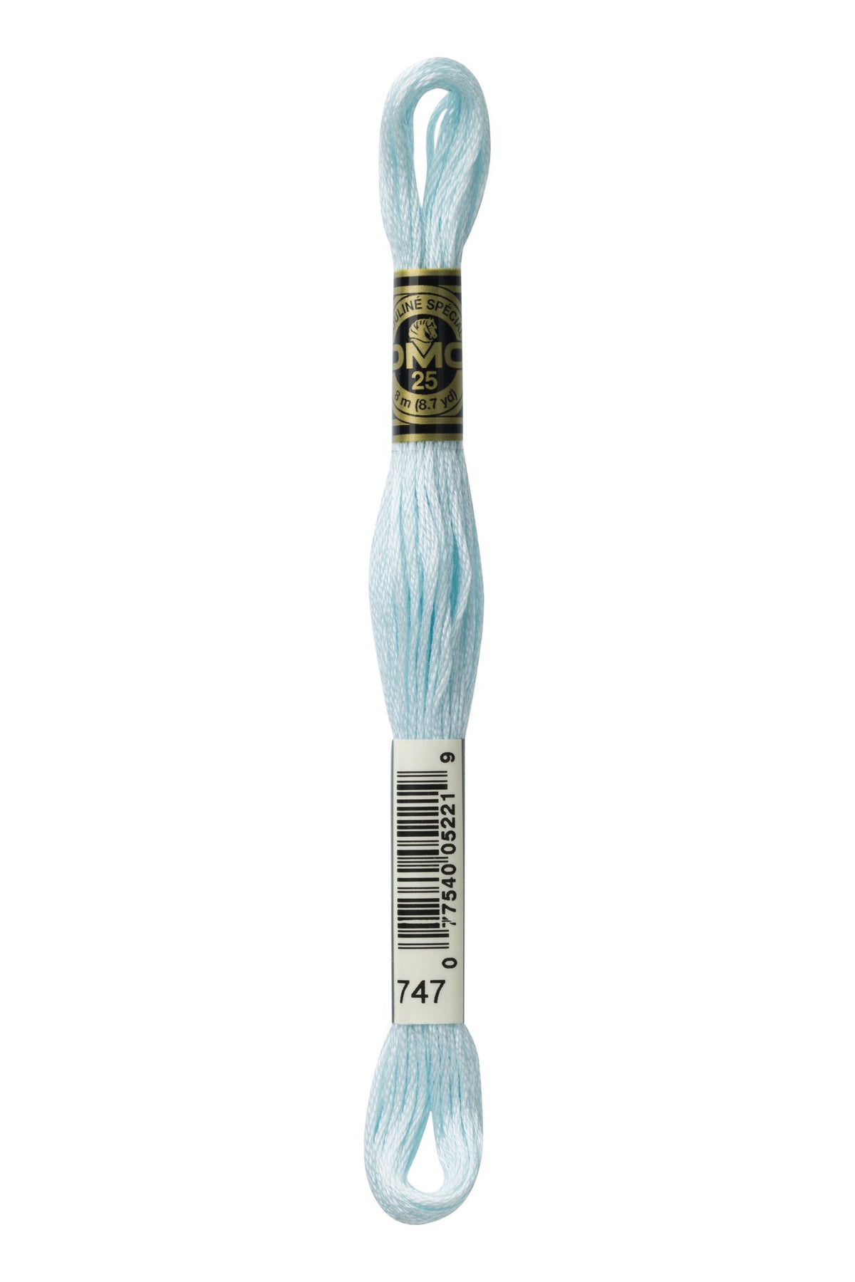 DMC Mouliné Stranded Cotton 747 Peacock Blue Very Light