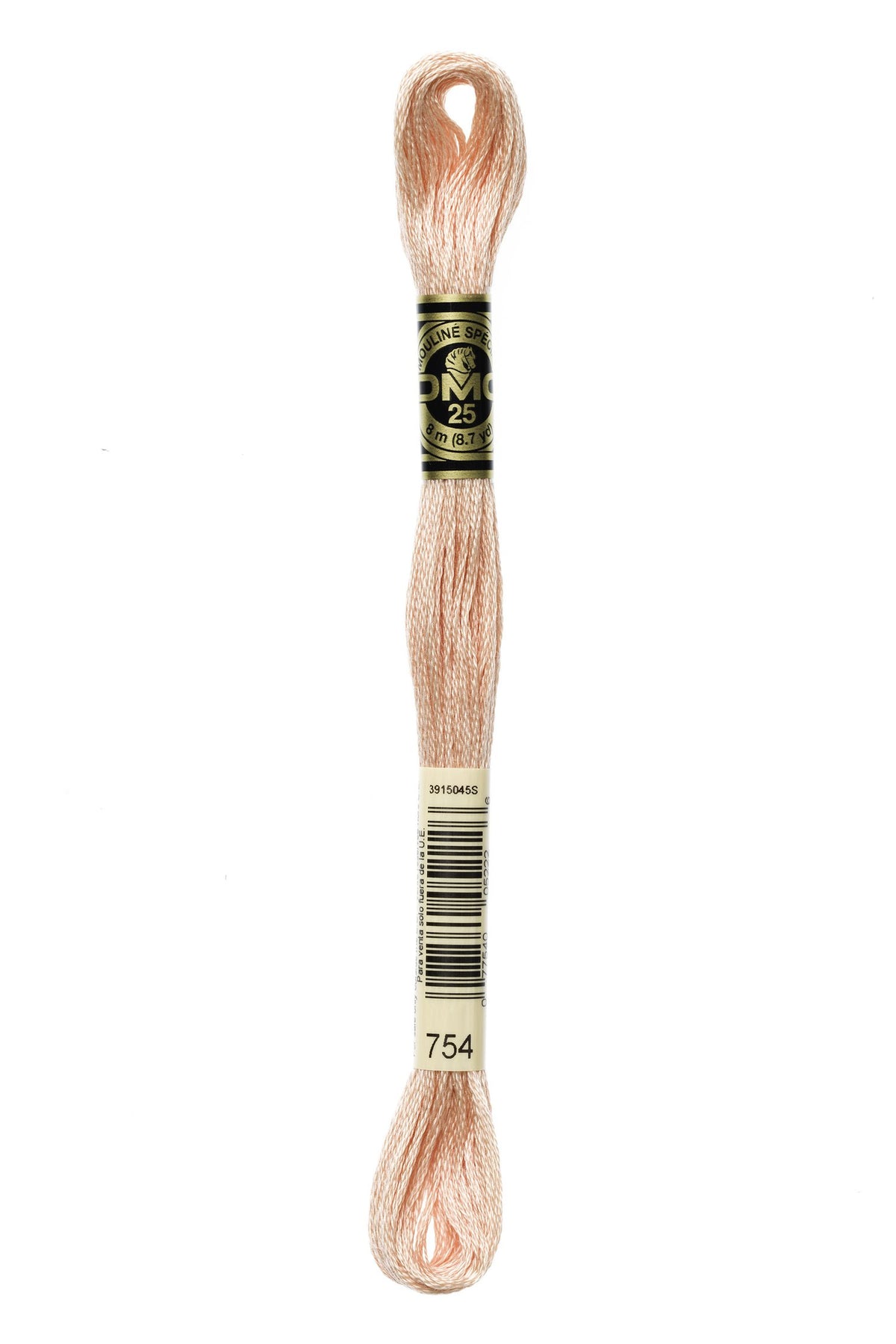 DMC Mouliné Stranded Cotton 754 Peach Light