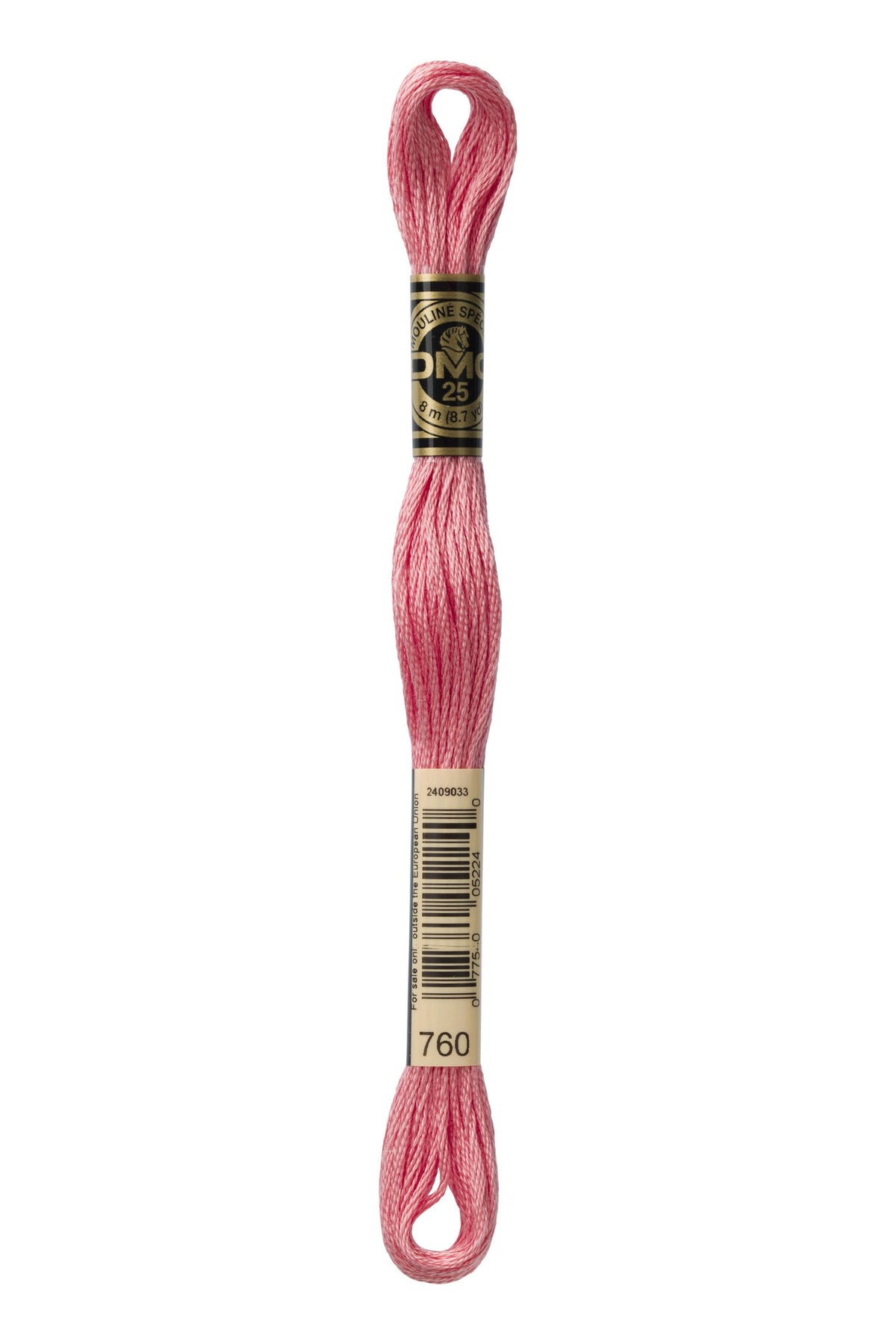 DMC Mouliné Stranded Cotton 760 Salmon