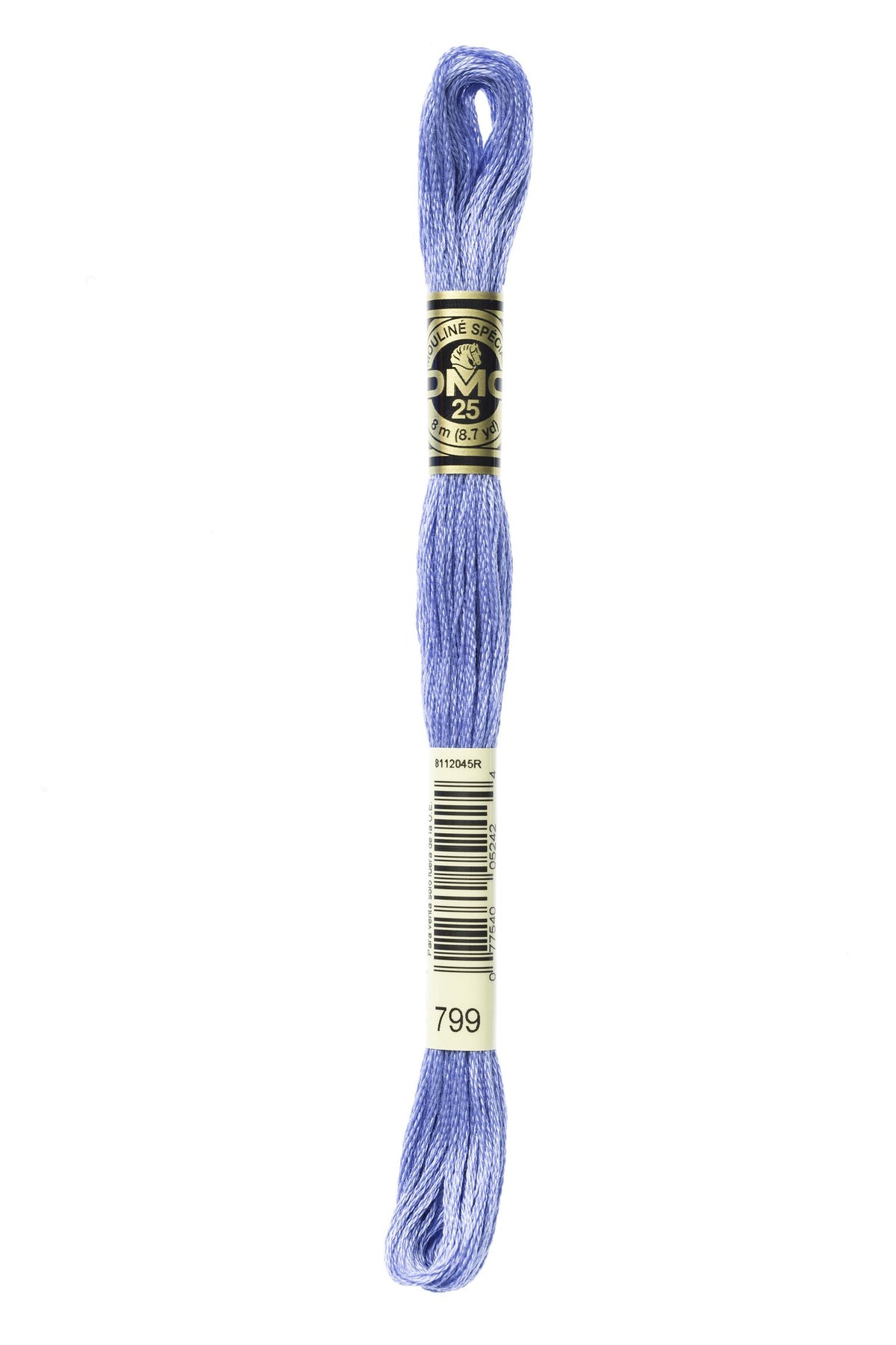 DMC Mouliné Stranded Cotton 799 Delft Blue Medium