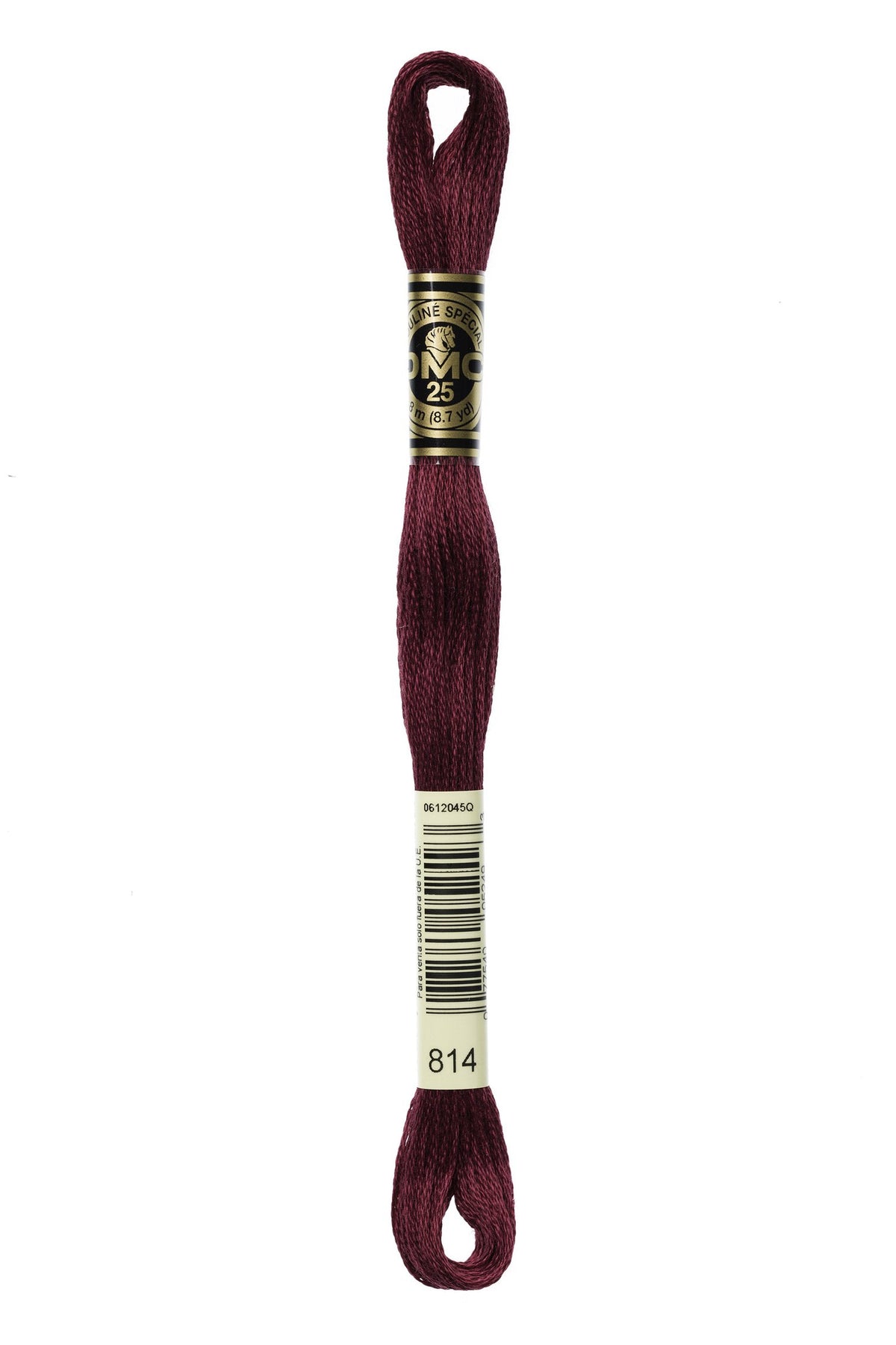 DMC Mouliné Stranded Cotton 814 Garnet Dark