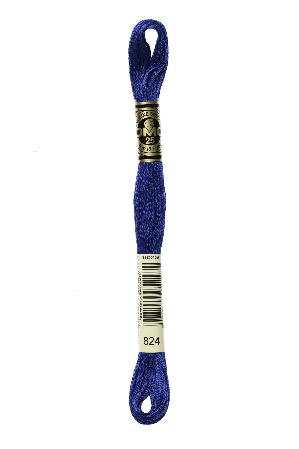 DMC Mouliné Stranded Cotton 824 Blue Very Dark