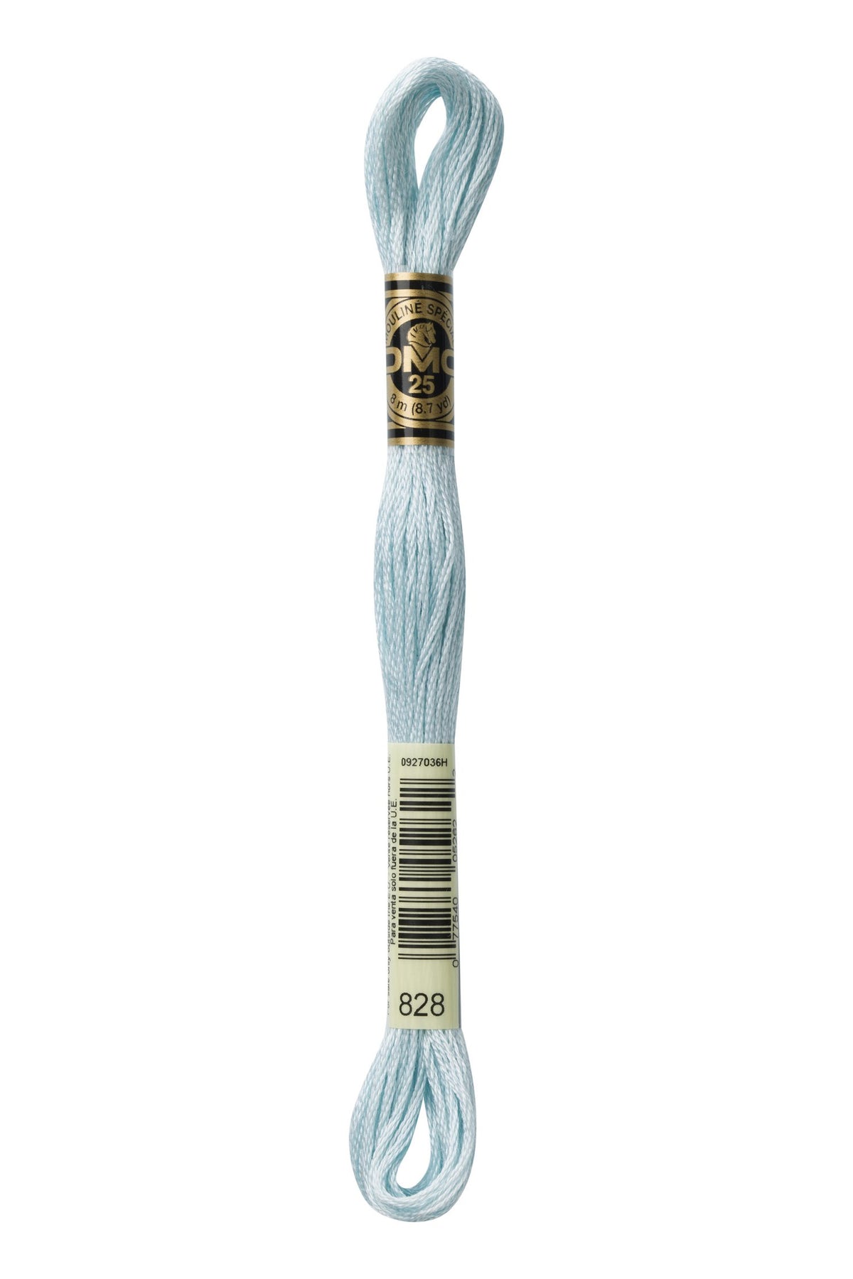 DMC Mouliné Stranded Cotton 828 Sky Blue Very Light
