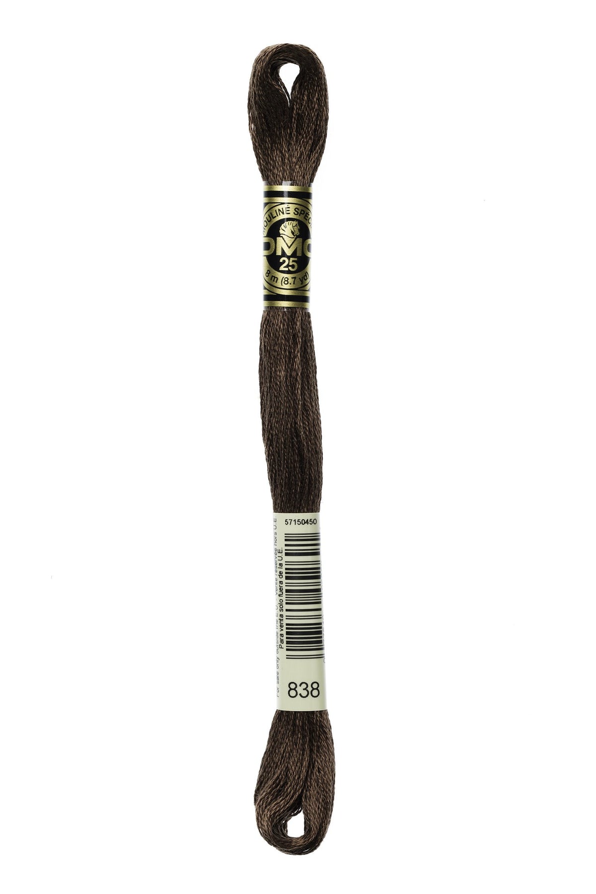 DMC Mouliné Stranded Cotton 838 Beige Brown Very Dark