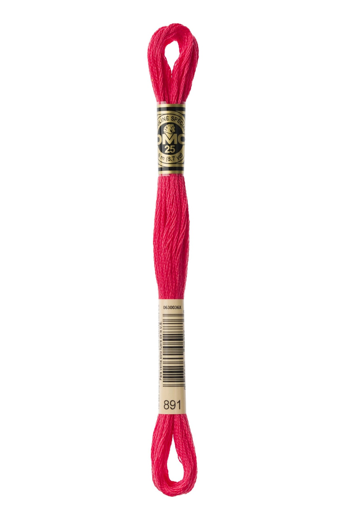 DMC Mouliné Stranded Cotton 891 Carnation Dark