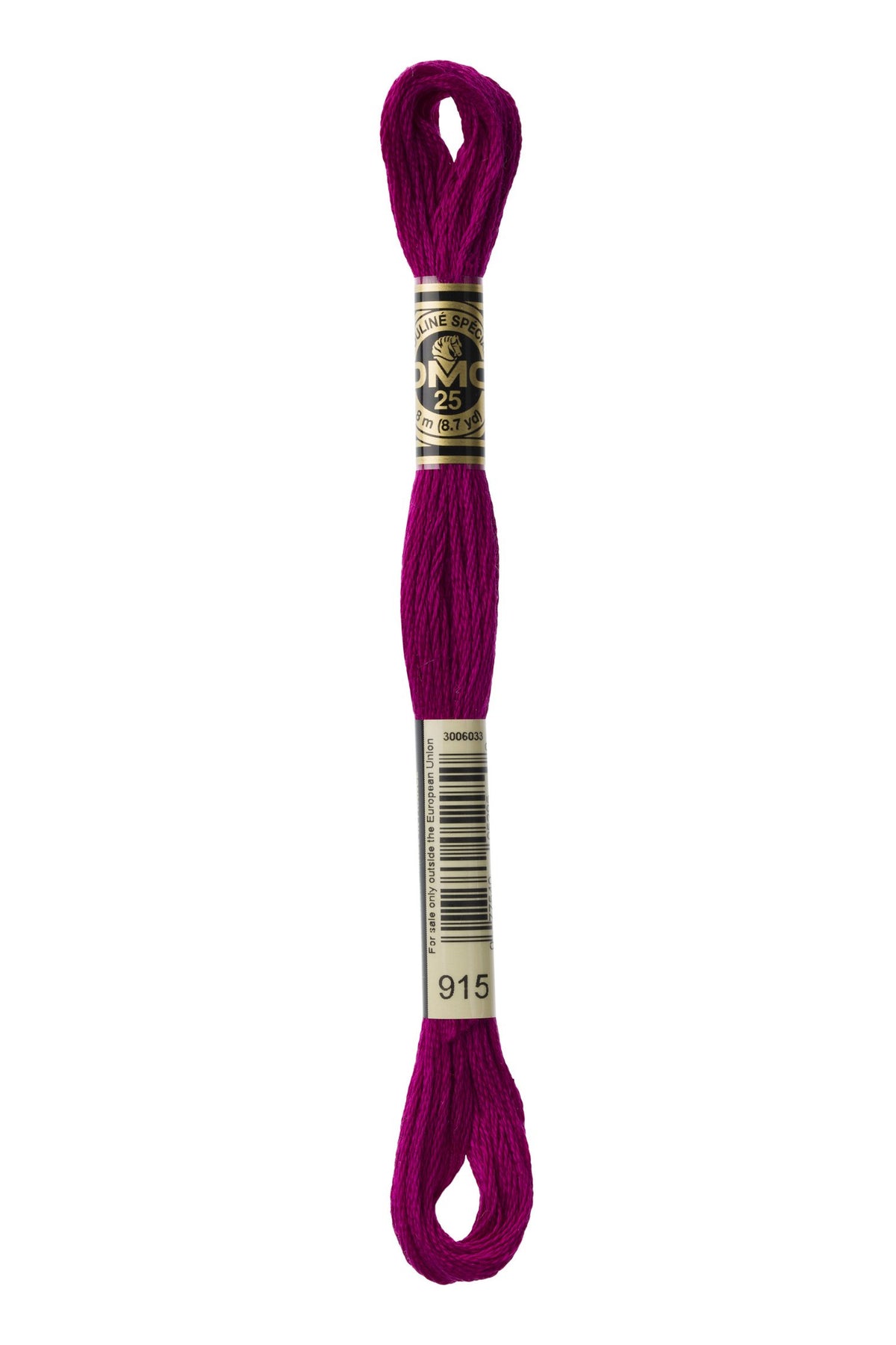 DMC Mouliné Stranded Cotton 915 Plum Dark