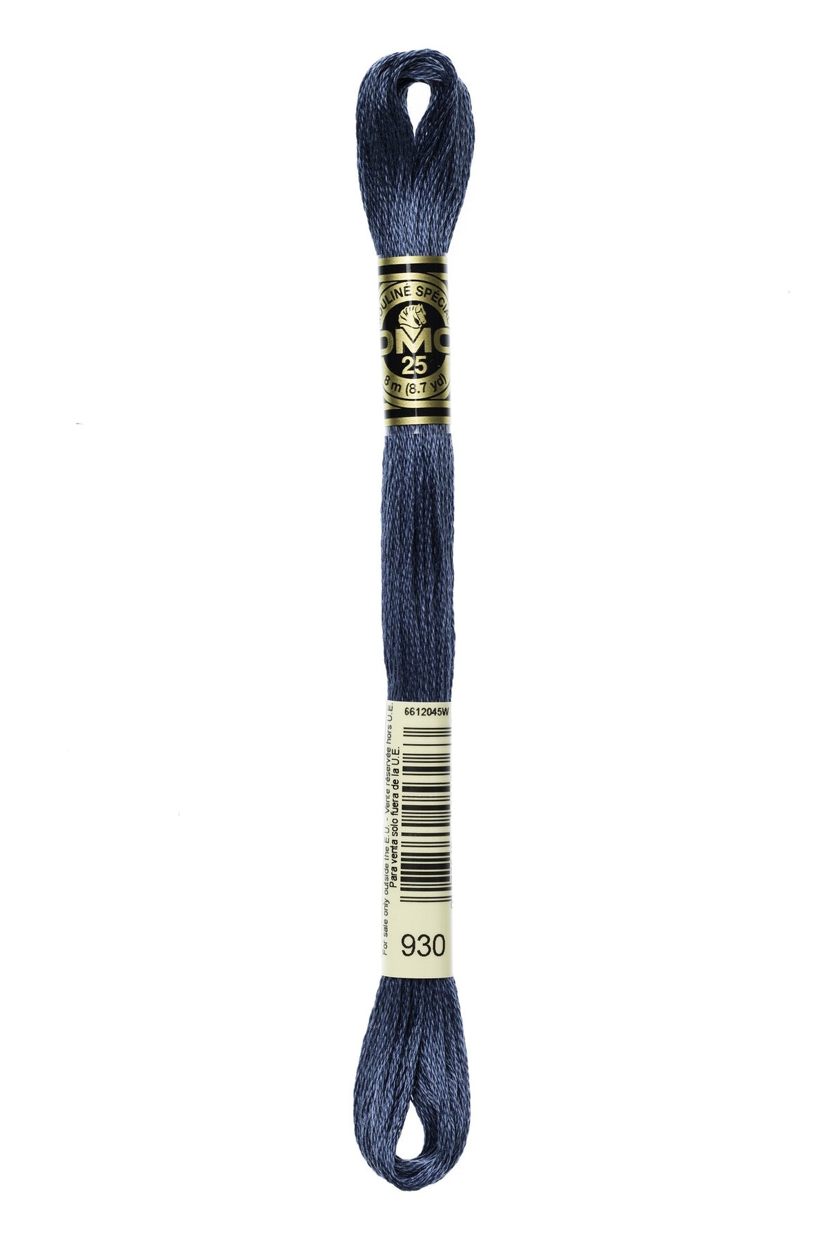 DMC Mouliné Stranded Cotton 930 Antique Blue Dark