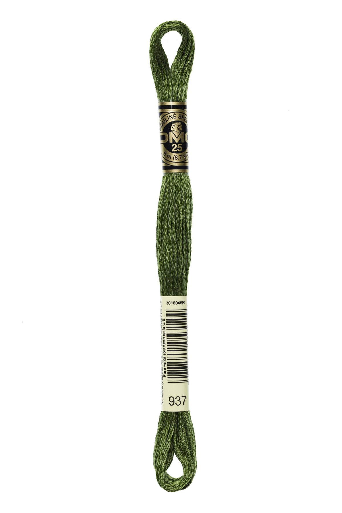 DMC Mouliné Stranded Cotton 937 Avocado Green Medium