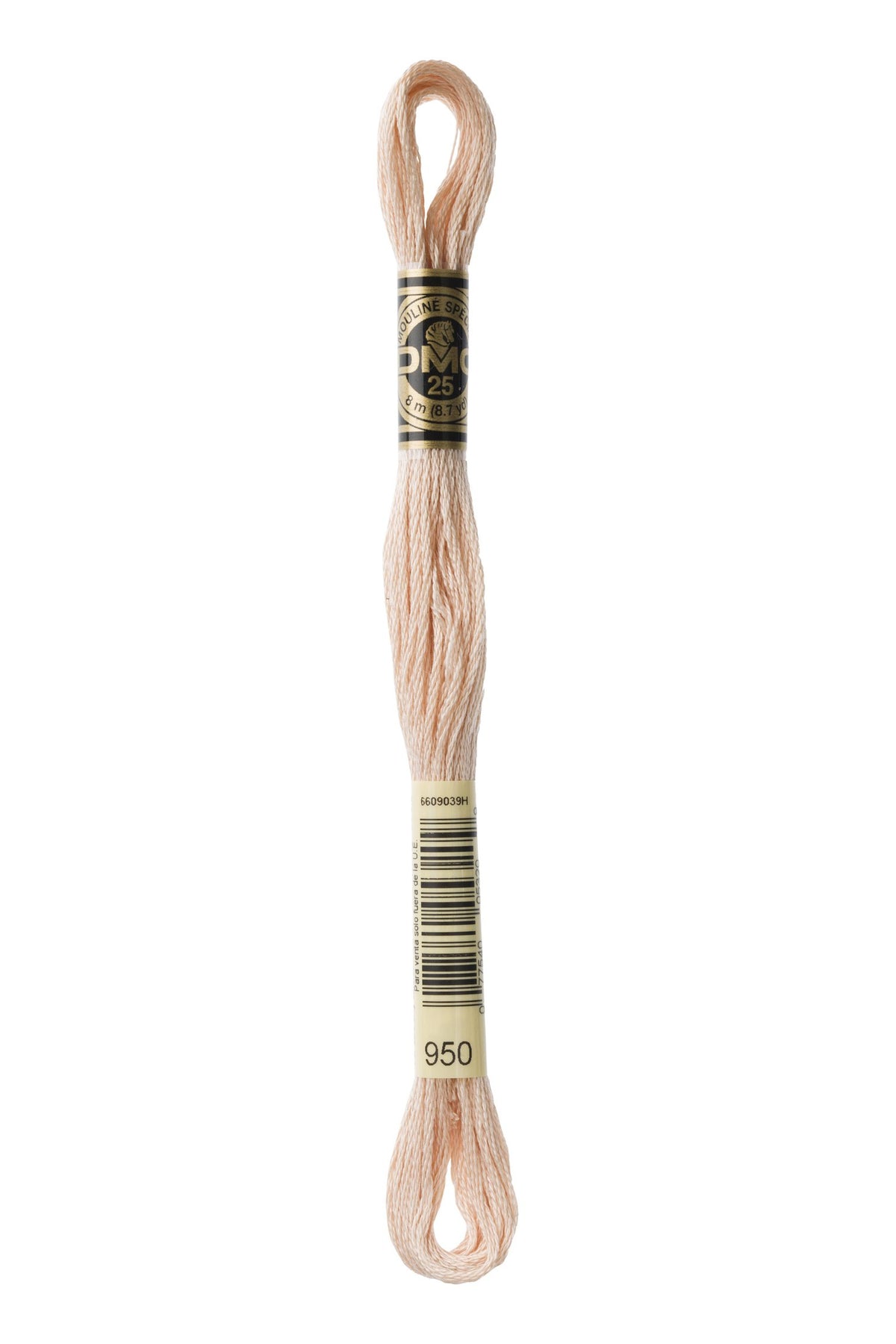 DMC Mouliné Stranded Cotton 950 Desert Sand Light