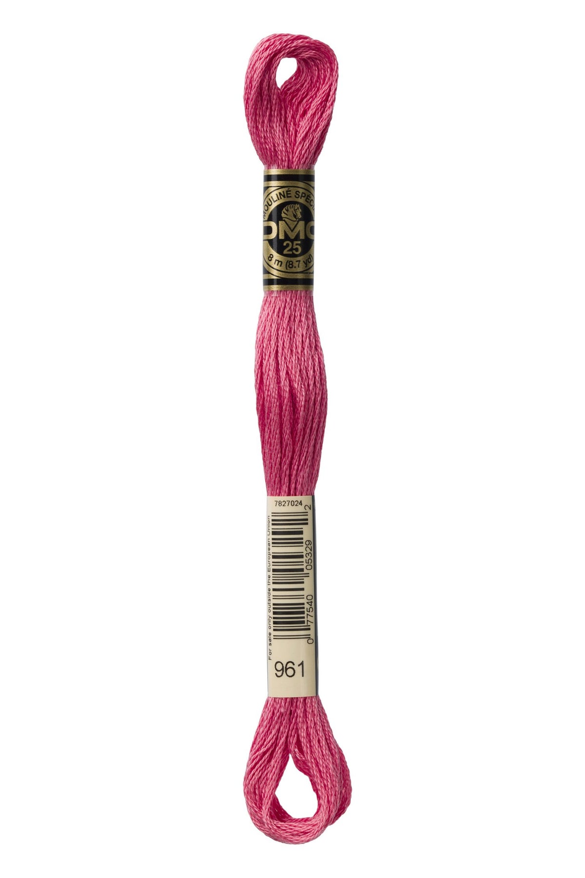 DMC Mouliné Stranded Cotton 961 Dusty Rose Dark