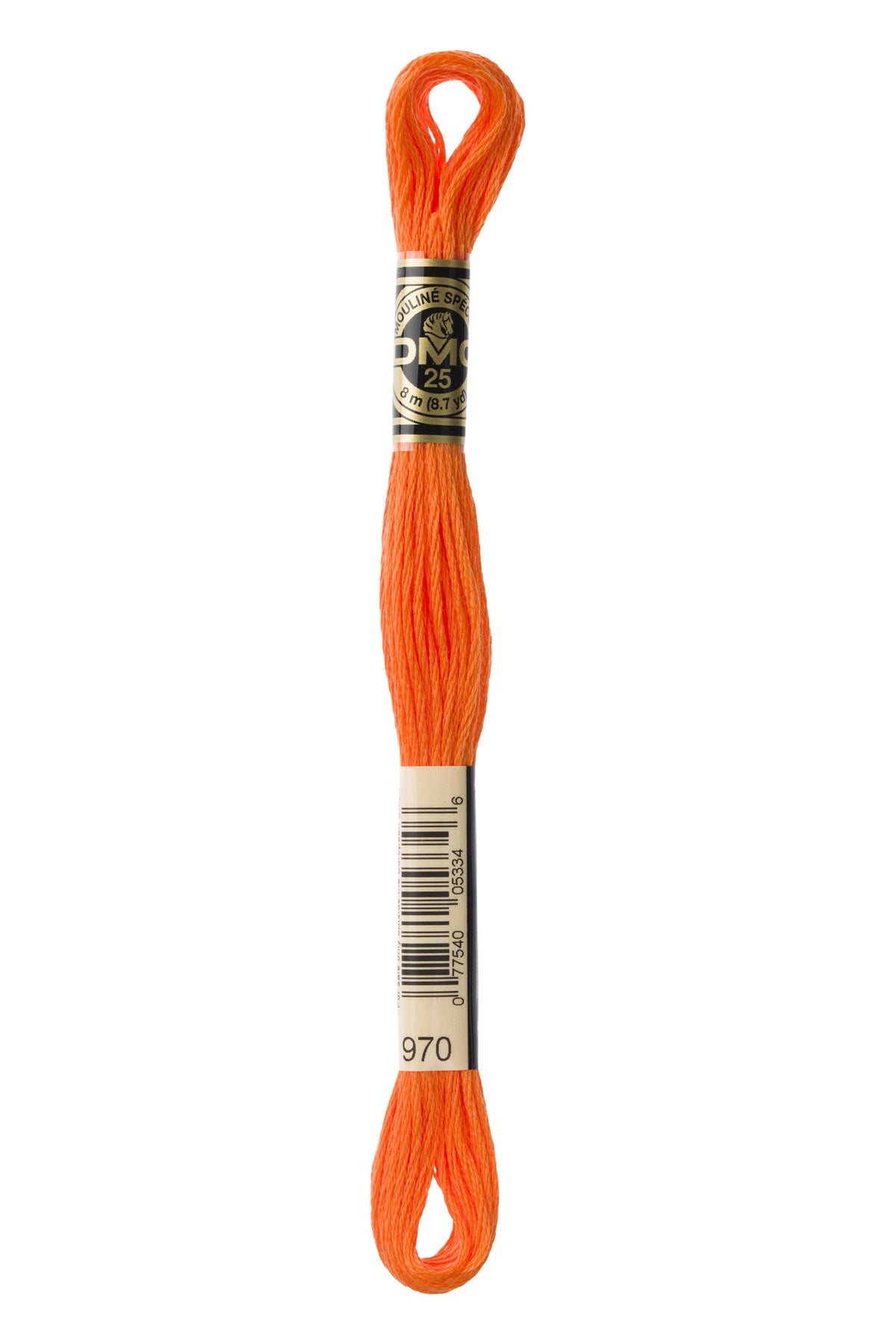 DMC Mouliné Stranded Cotton 970 Pumpkin Light
