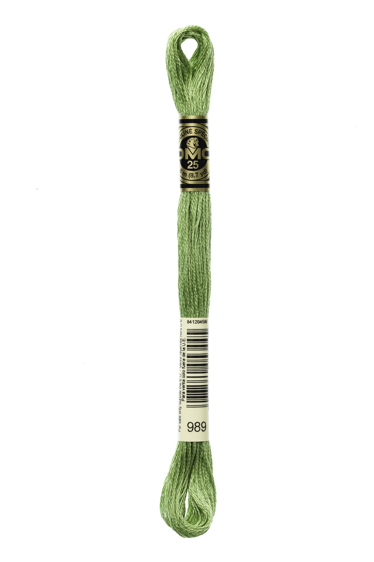 DMC Mouliné Stranded Cotton 989 Forest Green