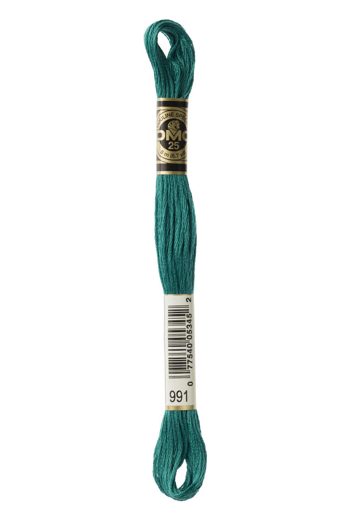 DMC Mouliné Stranded Cotton 991 Aquamarine Dark