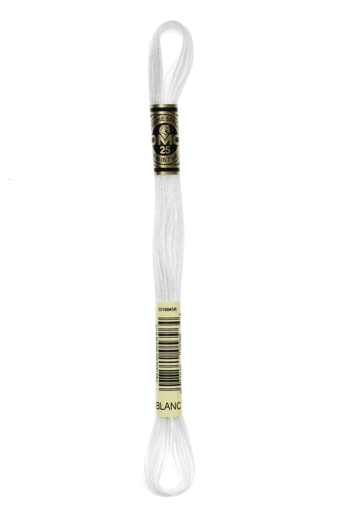 DMC Mouliné Stranded Cotton Blanc White
