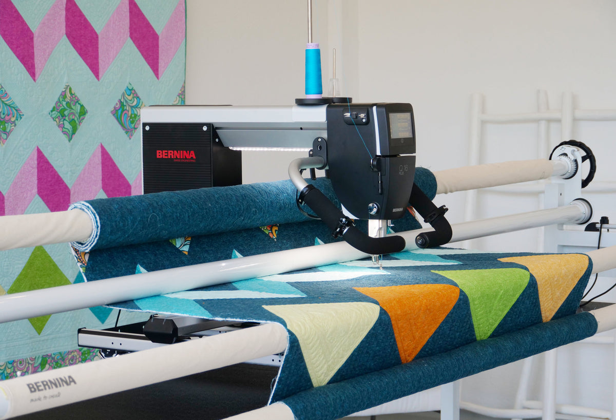 Bernina Q24 Longarm Quilting Machine with Pro Frame