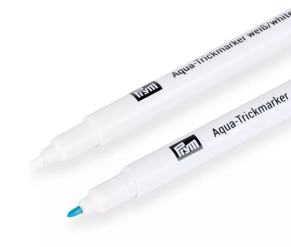 Prym Trick markers Aqua, water-erasable, Turquoise & White