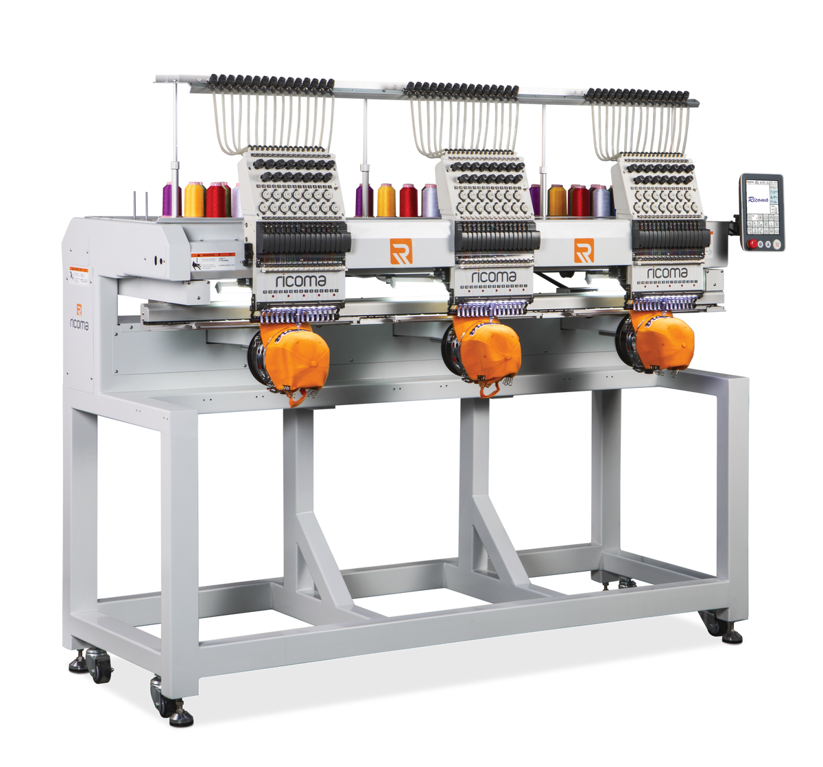 Ricoma MT1503-10S Marquee Three Head Commercial Embroidery Machine