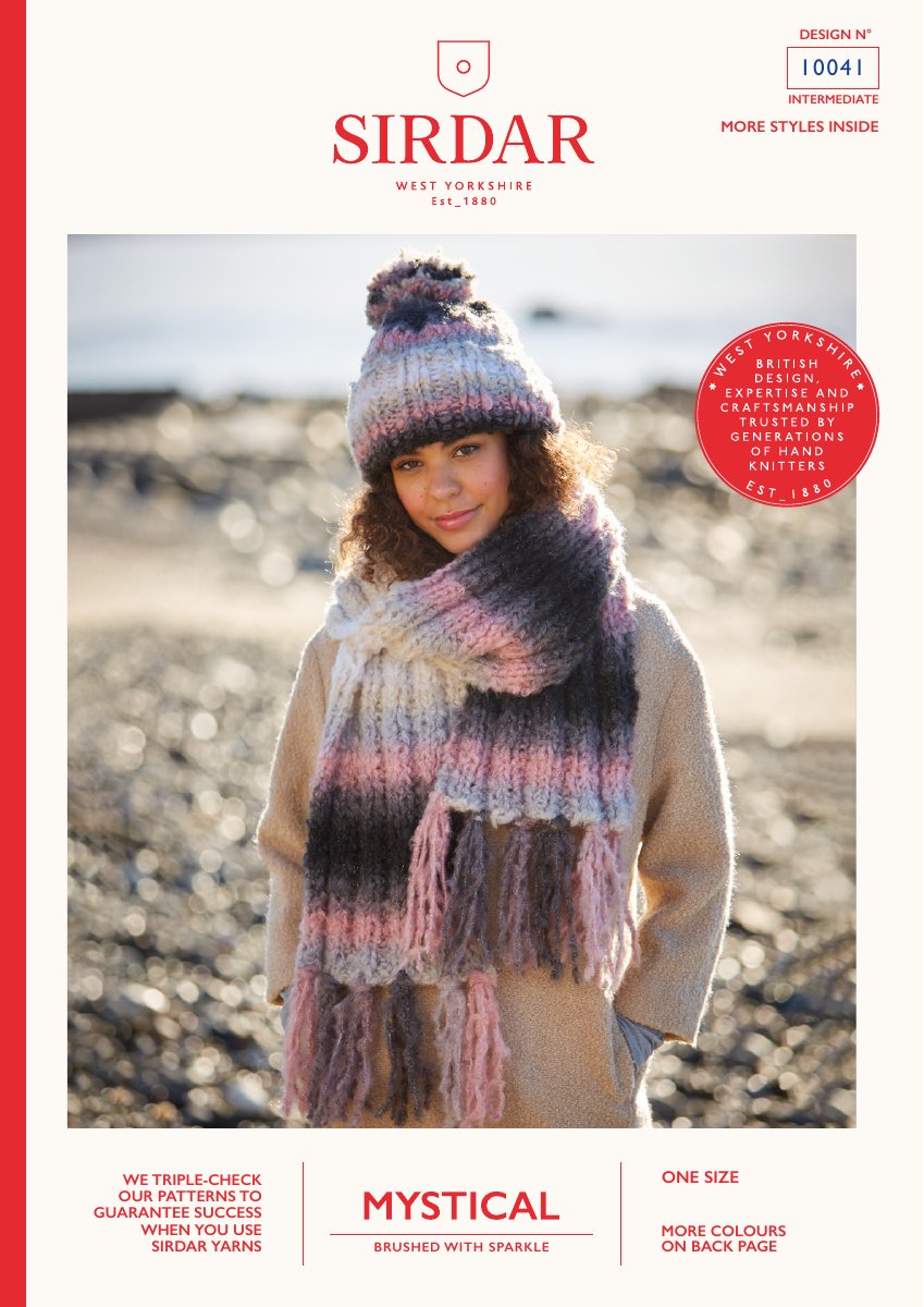 Sirdar 10041 Cardigan in Mystical pattern cover