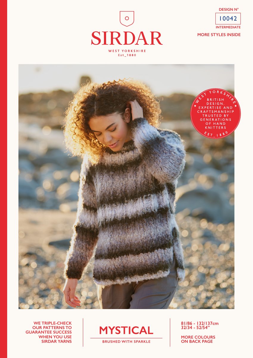 Sirdar 10042 Cardigan in Mystical pattern cover