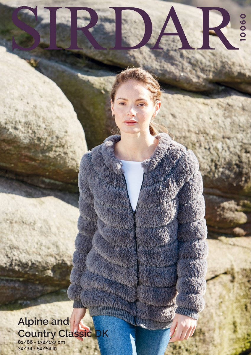 Sirdar 10060 Jacket in Country Classic DK pattern cover